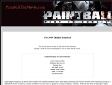 Tablet Screenshot of paintballthemovie.com